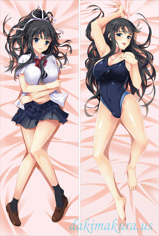 Galgame Jitaku Keibiin characters sexy girls Katsuragi Yuki Katsuragi Sayaka pillow cover Homeguard body Pillowcase